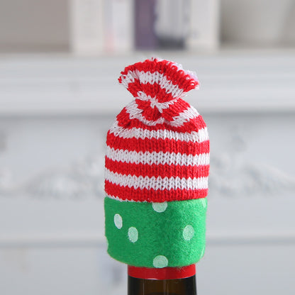 Christmas Bottle Cover Decorations Holiday Ornaments